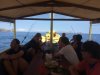 Lot's of people on the boat, but the boat was big enough to handle comfortably