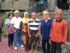 The person on the right is the Dayak Regent