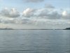 Leaving Johor Strait - see the tanker field ahead