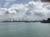The docks on the mainland