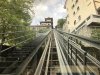 Cable car all the way up!!