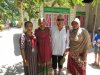 Kathy with some of the Sau women......the lady next to Kathy was named Amaa