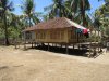Nice homes built on stilts.....it must flood in the rainy season