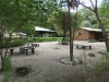 The little resort/tourist area on Satonde