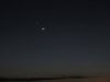 Dusk sky.....think that is Venus and Mars with the moon