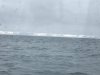 Our first view of land in 3.5 days.....Attu, with a low cloud shielding the top of the mountains!!