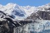 Margerie glacier with Mt Lituya in background