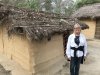 Kathy at an indeginous people's home