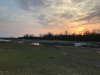 Sunset outside the Rhino Lodge