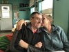 Celebrating Sue's birthday at the local cafe!!