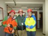 Andy, Kathy and Sue ready for the tour