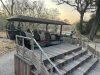 Day 5 am game drive: Nice steps to get into the land cruiser!!