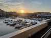 The marina by our hotel at sunset on Sept 1