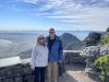 Oh come on guys, smile....you have arrived on top of Table Mountain....bucket list item!!!!