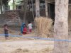 The elephant keepers family making Kuchi, a favorite treat