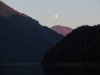 Moonrise at sunset!!