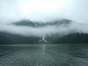 Low clouds in Kelp Bay