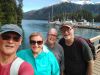 A selfie on our way to the hot springs