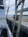 Mystic being lifted at Wrangell boatyard