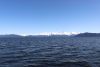 On our way in Stephen's Passage looking at the mountains over in Tracey Arm....that's a lot of snow!!