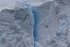 Huge crevasse