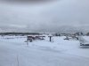 Lousy weather in Anchorage....we waited for about 3 hours