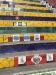 An artist placed tiles from around the world on the stairs