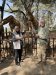 Kathy and John feeding the Rothchild Giraffes at the Nairobi Giraffe Center