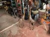 The wood carved giraffes we bought and had shipped to our home in California