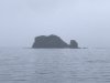 Leaving Three Saints and going by John's Island again...yep, just a big rock!!!