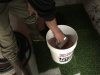 Adding the milk