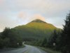 Kathy took this picture of Barometer Mt as she was leaving Kodiak for Dallas