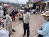 Rueben our Expedition Leader giving a tour of the local market