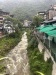 The Urubamba River rushing through the Machu Picchu village