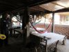 Hammocks under the house