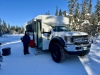 Our transport to the boreal cabin for the afternoon!!