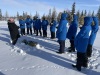 A Snow PHD scientist; yes, really, and she was quite interesting...whoa!!!