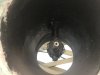 Stern thruster w/o props