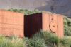 Some old containers left over from the whaling station
