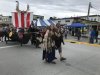 The opening parade for the Norwegian Festival in Petersburg