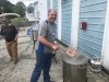 We went to the local shrimp boil.....all you can eat for $25...yummers!!!
