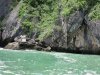 I do believe the entrance is all underwater.....yikes....that is some big swell coming in!!