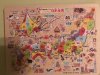 A puzzle from Japan that Kathy and Sadie put together....much harder than it looked as it came with no picture!!
