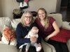 Kathy, Dana and baby Roxy