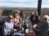 Craig, Claudia, Darrell, our driver Ryan, Kathy, John and Jeanette at Gloria Ferer winery