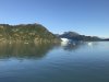 Chenaga glacier via dinghy with a cup of coffee.....LIG!!!
