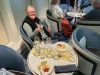 We did a wine tasting one evening after dinner....happy Kathy:)))