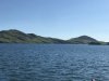 Looking from our anchorage down to Rodman Reach and Tanner head