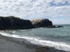 The big rock on the right is where the drawings were located. I spent about 30 min viewing and talking loudly to the bears!!