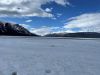 All the lakes were still frozen